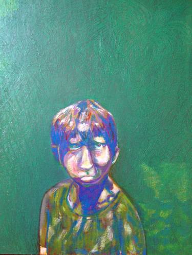 Print of Figurative Children Paintings by Judith Gaunt