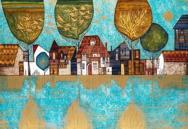 Original Cities Paintings by Julia Ismambetova