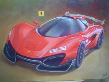 Original Photorealism Car Paintings by Andreas Galiotos