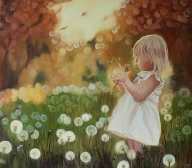 Print of Realism Children Paintings by Elena Ryan