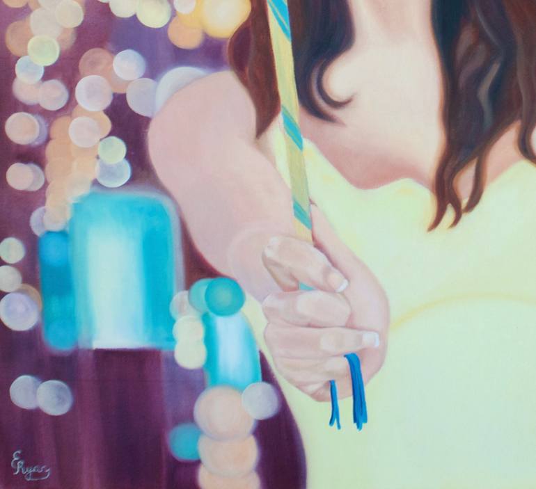 Original Figurative Pop Culture/Celebrity Painting by Elena Ryan