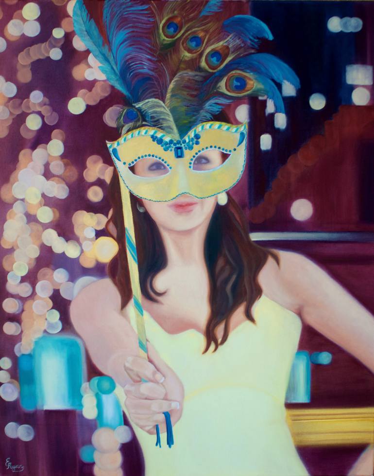 Original Figurative Pop Culture/Celebrity Painting by Elena Ryan