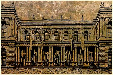 Print of Architecture Paintings by Rudi Art Peters