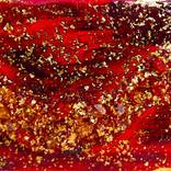 Gold River 24 Karat red  mini 3-4-25-02 by Rudi Art Peters