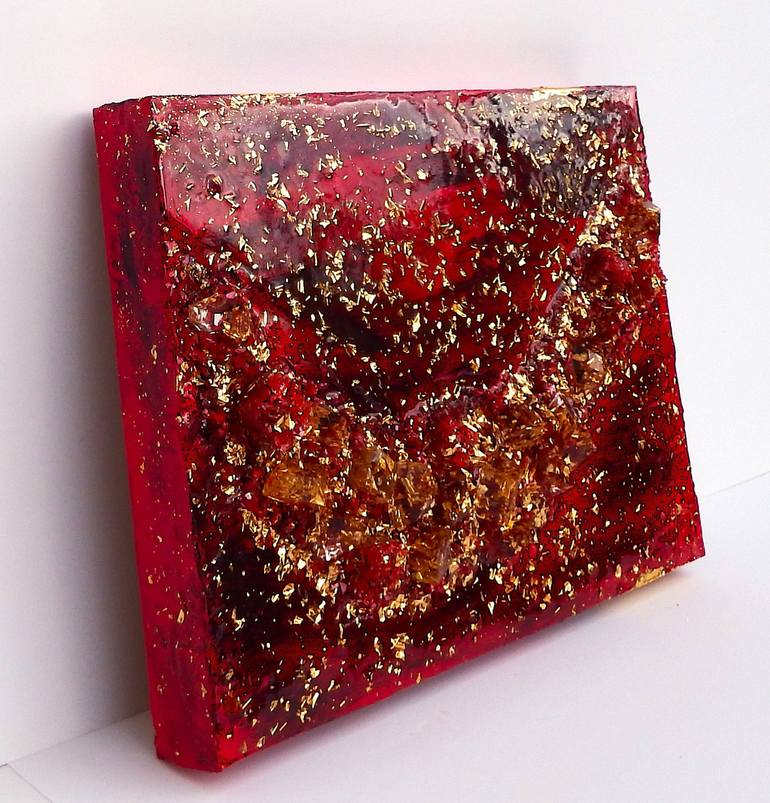 Original Abstract Expressionism Nature Mixed Media by Rudi Art Peters