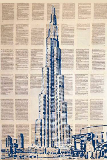 Print of Modern Cities Drawings by Rudi Art Peters