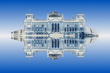 Reflection, German houses of Parliament thumb