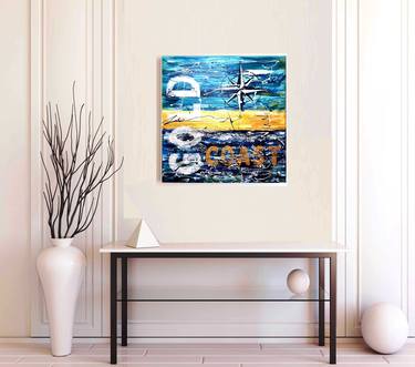 Original Impressionism Seascape Paintings by Rudi Art Peters