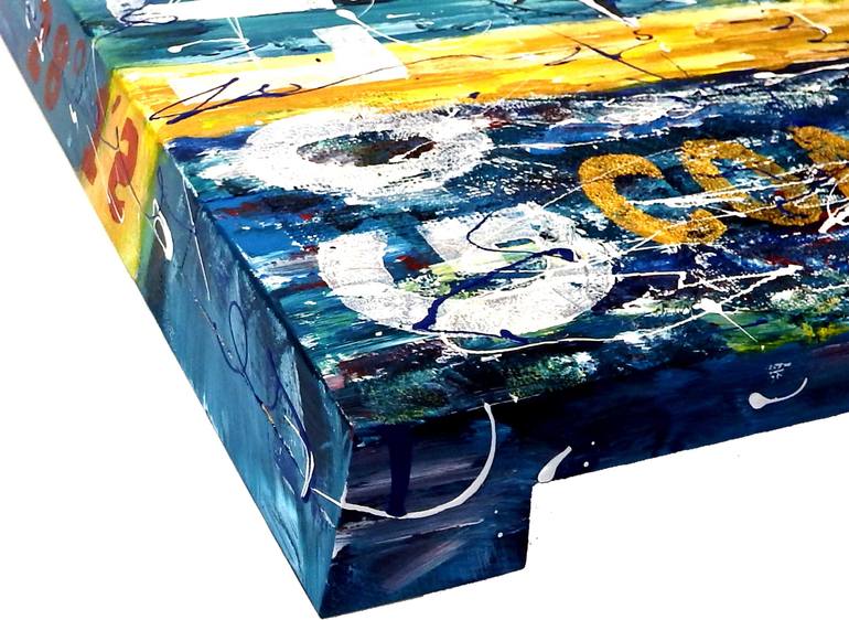 Original Impressionism Seascape Painting by Rudi Art Peters