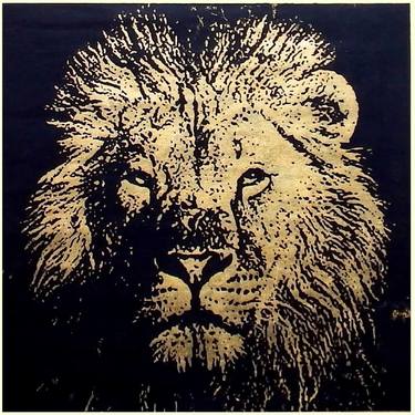 Original Abstract Expressionism Animal Paintings by Rudi Art Peters