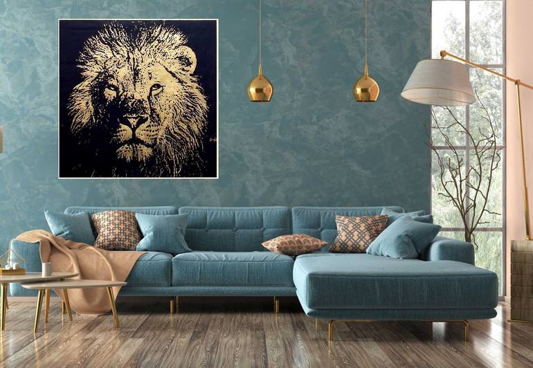 Original Animal Painting by Rudi Art Peters