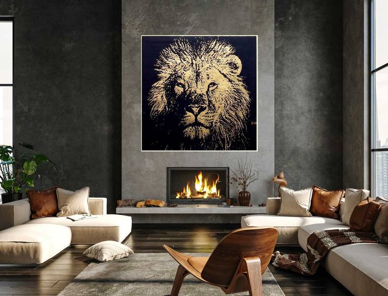 Original Animal Painting by Rudi Art Peters