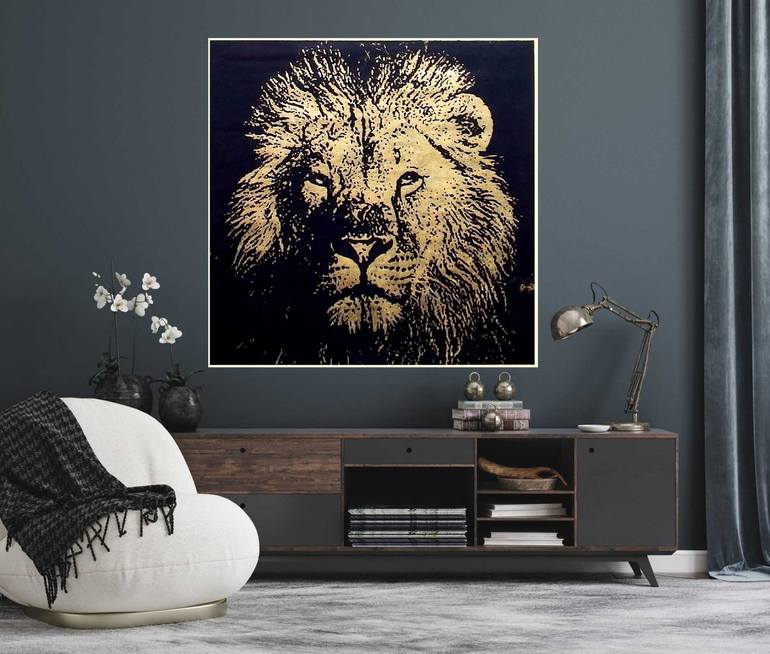 Original Animal Painting by Rudi Art Peters