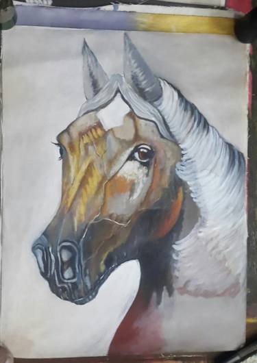 Stallion Horse Beauty Art thumb