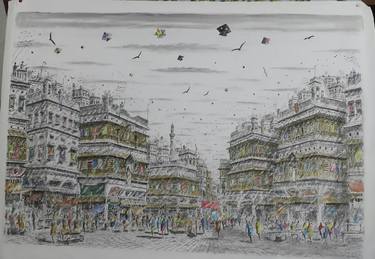 Original Architecture Paintings by Sajjad Ahmad