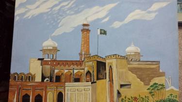 Original Fine Art Architecture Paintings by Sajjad Ahmad