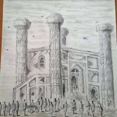 Original Architecture Paintings by Sajjad Ahmad