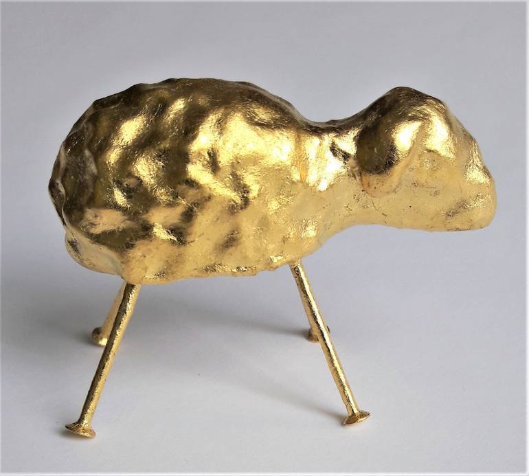 Original Figurative Animal Sculpture by Christina Reiter
