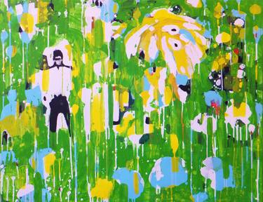 Print of Abstract Garden Paintings by Christina Reiter