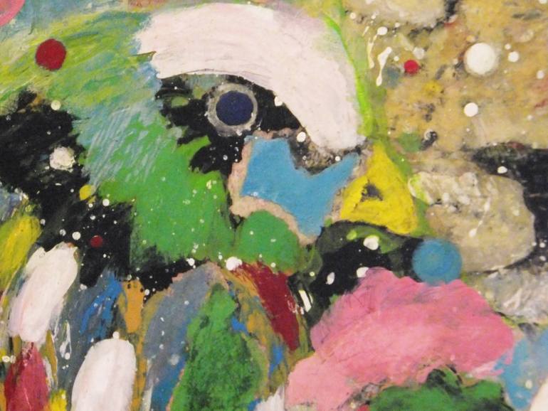 Original Abstract Animal Painting by Christina Reiter