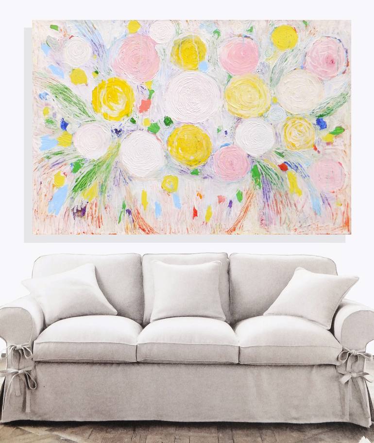 Original Floral Painting by Christina Reiter