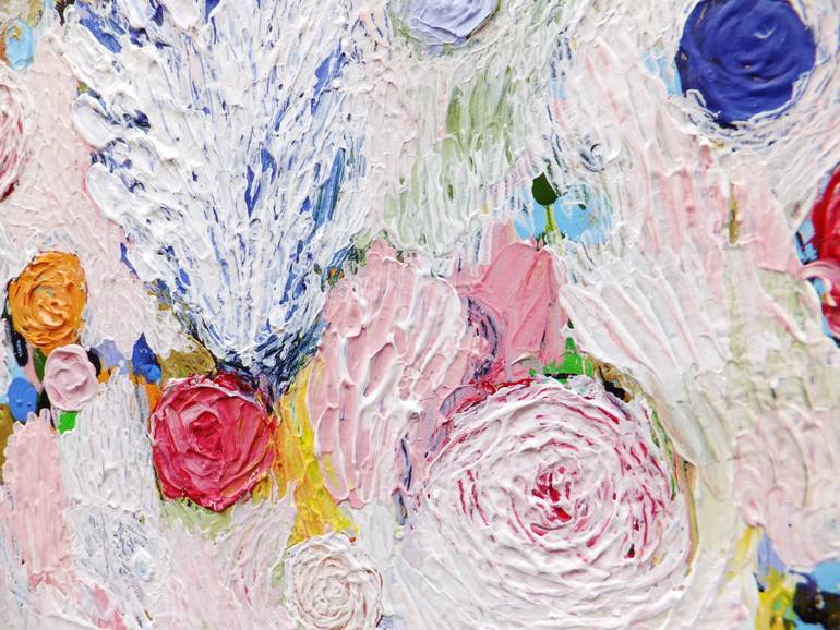 Original Impressionism Abstract Painting by Christina Reiter