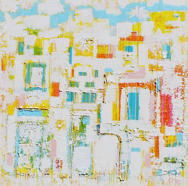 Print of Abstract Architecture Paintings by Christina Reiter