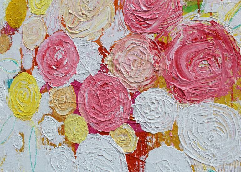 Original Floral Painting by Christina Reiter