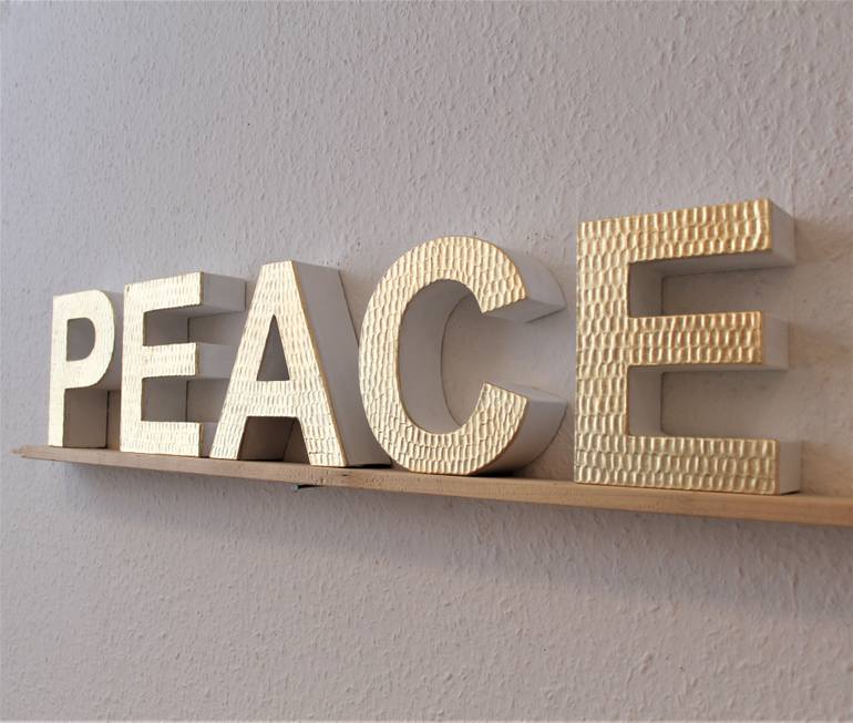 Original Abstract Geometric Sculpture by Christina Reiter