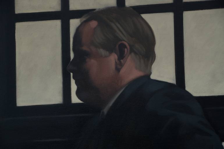 Original Figurative Cinema Painting by Daniel Galvan
