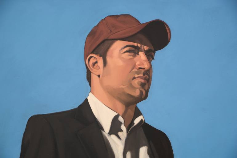 Original Figurative Portrait Painting by Daniel Galvan