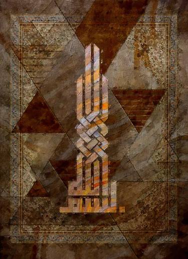 Original Abstract Religious Digital by Yusuf Ramzad