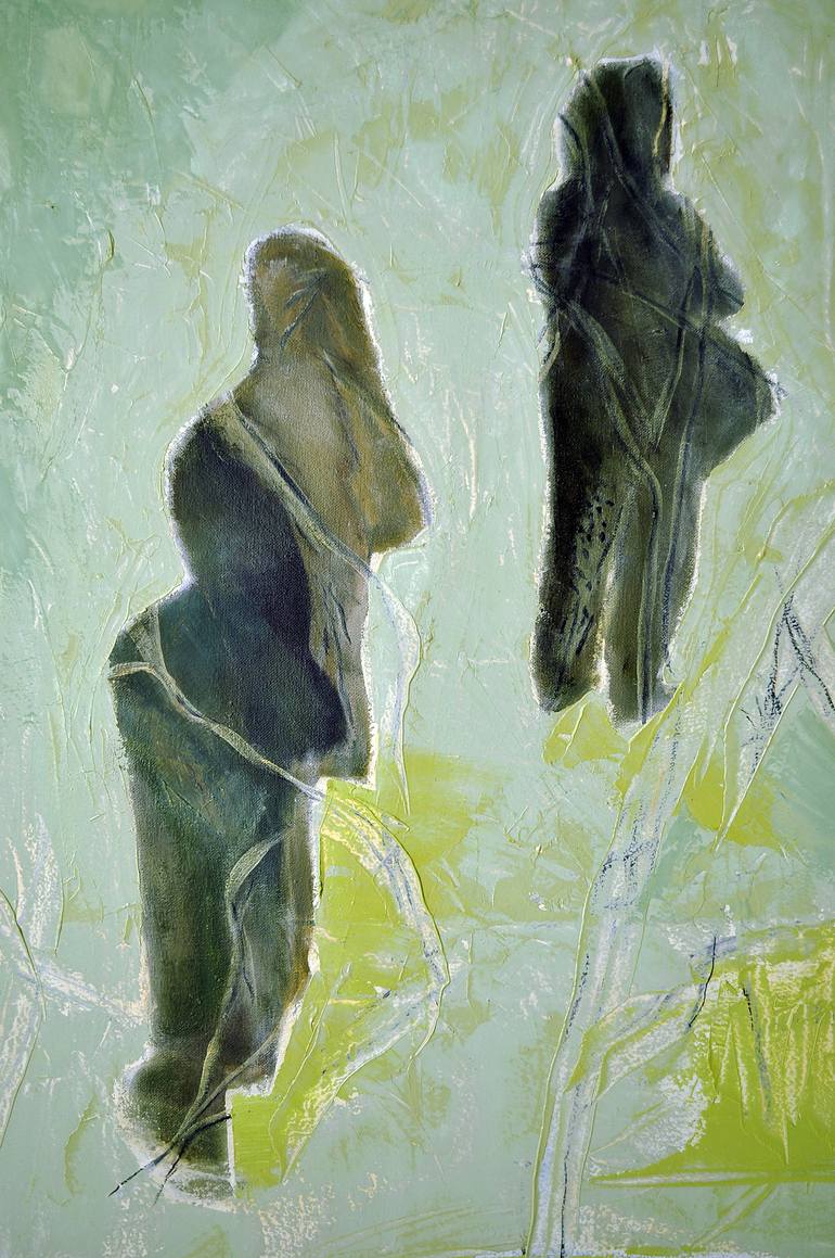 Original Figurative People Painting by Matthias Oppermann