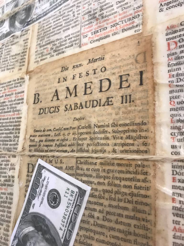 Original Pop Art Animal Collage by Tommy Goodman