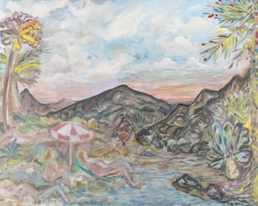 Print of Modern Landscape Paintings by Sebok Balazs