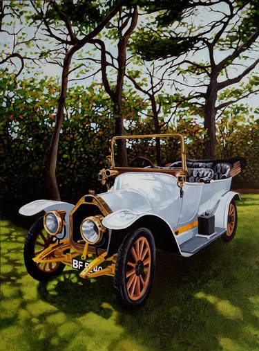 Print of Automobile Paintings by Debra Dee Tonge