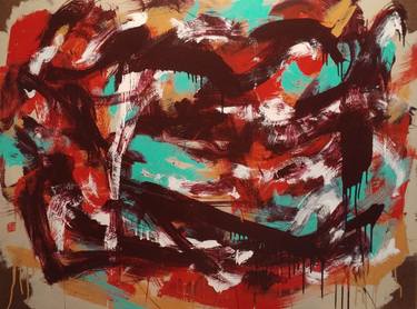 Original Abstract Expressionism Abstract Paintings by ROBERT GALICK
