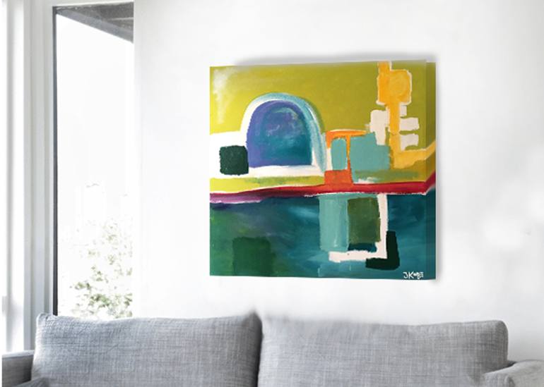 Cabana Painting by Julia Kube | Saatchi Art