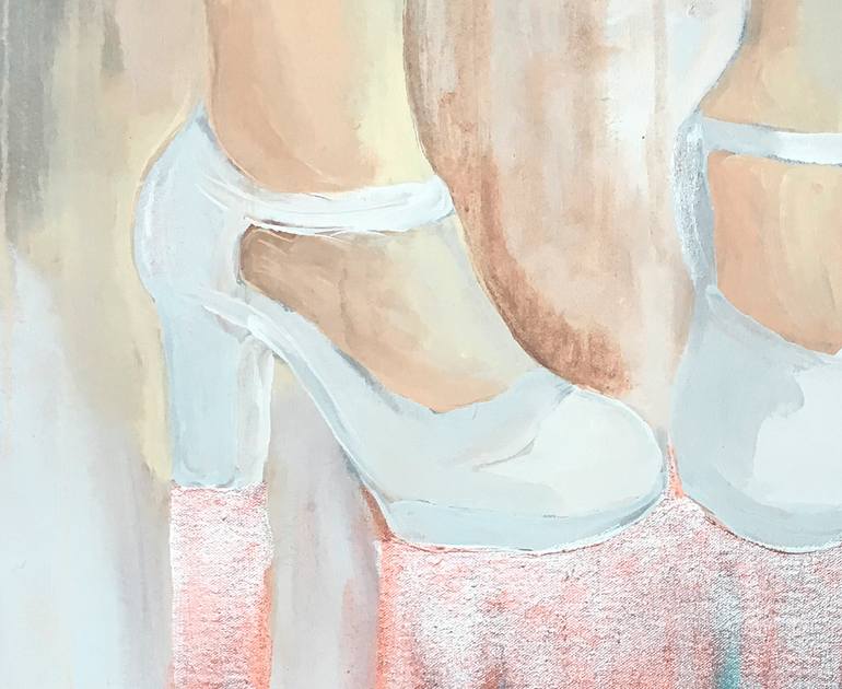 Original Figurative Fashion Painting by Julia Kube