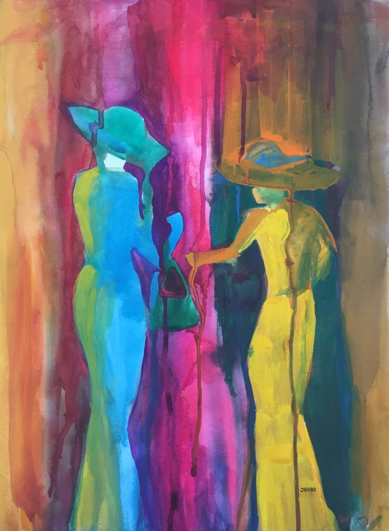 Gala Painting by Julia Kube | Saatchi Art