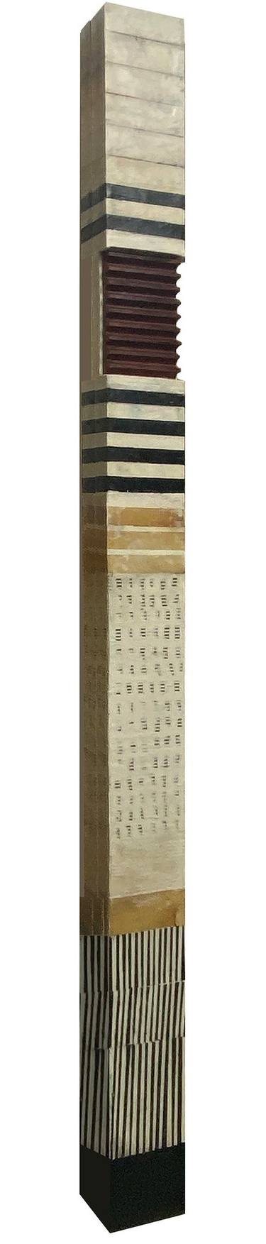 Original Geometric Abstract Sculpture by Graceann Warn