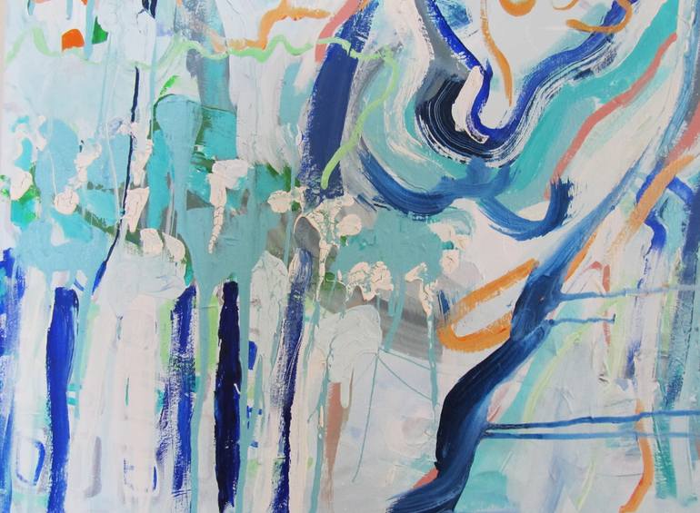 Original Abstract Landscape Painting by Lauryn Ahearn