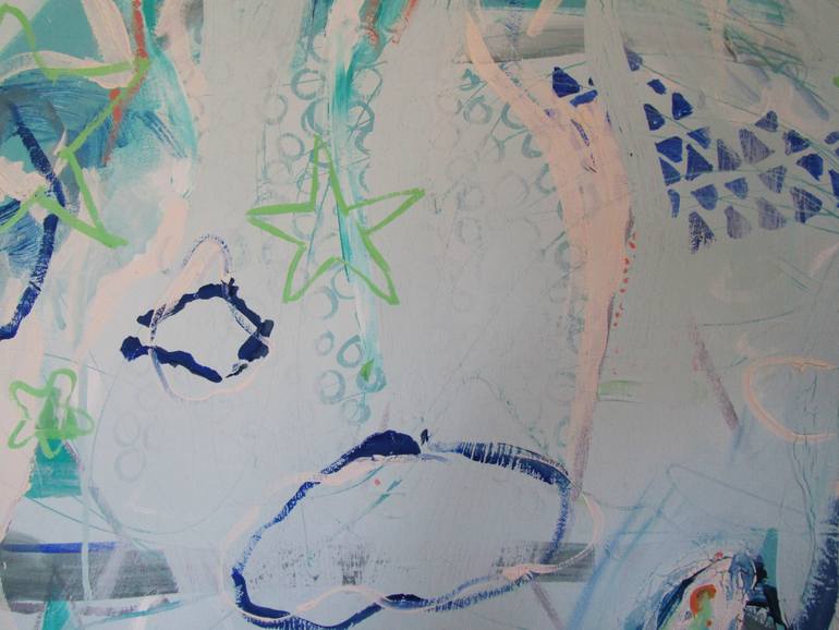Original Abstract Landscape Painting by Lauryn Ahearn