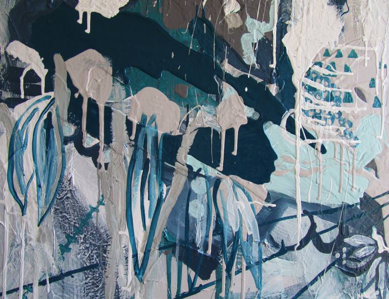 Original Abstract Painting by Lauryn Ahearn