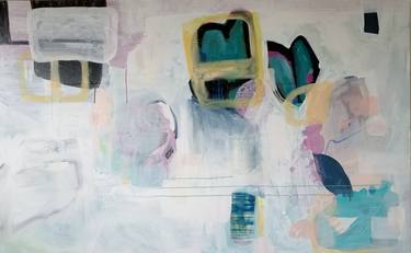 Original Abstract Expressionism Abstract Paintings by Lauryn Ahearn