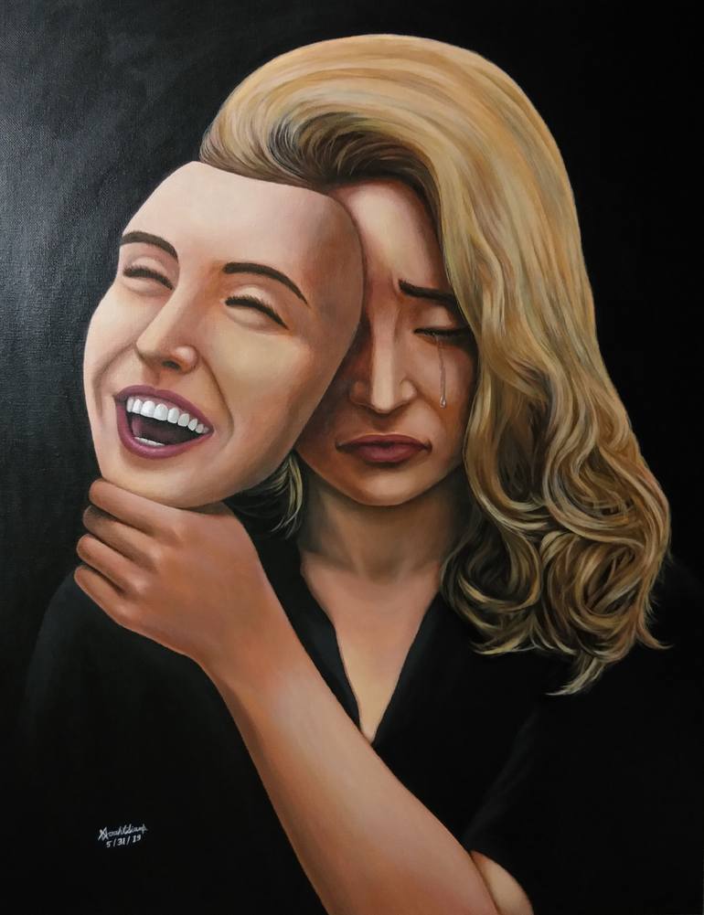 The persona and the person Painting by Noah Sian Saatchi Art