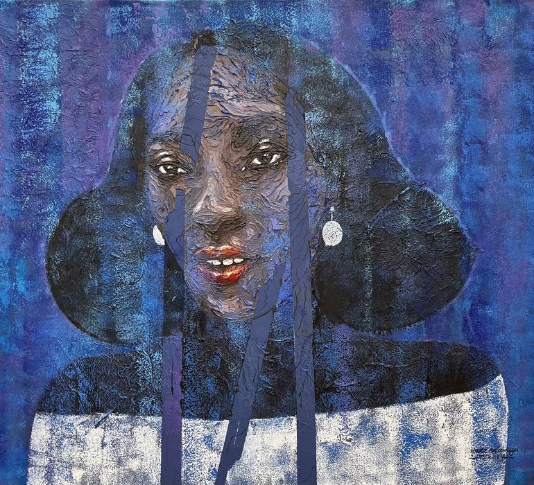 Original Abstract Expressionism Abstract Paintings by Olawuyi Oluwole