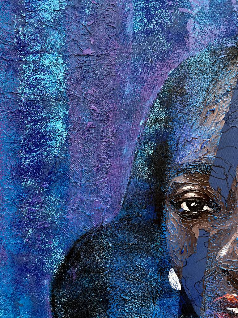 Original Abstract Expressionism Abstract Painting by Olawuyi Oluwole