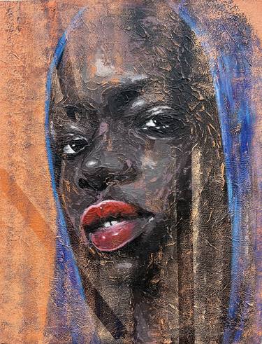 Original Abstract Women Paintings by olawuyi oluwole