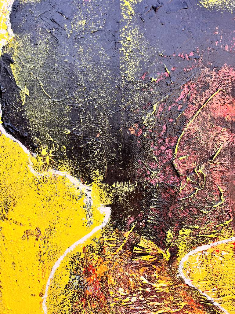 Original Abstract Women Painting by Olawuyi Oluwole